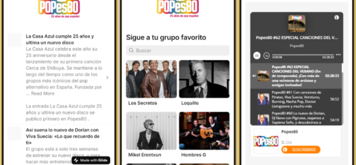 La app de Popes80 estrena en exclusiva la guía de pubs de pop español de toda España